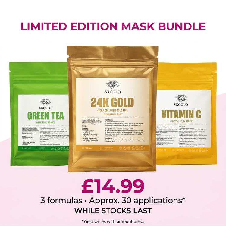 Limited-edition SXCGLO mask bundle offer